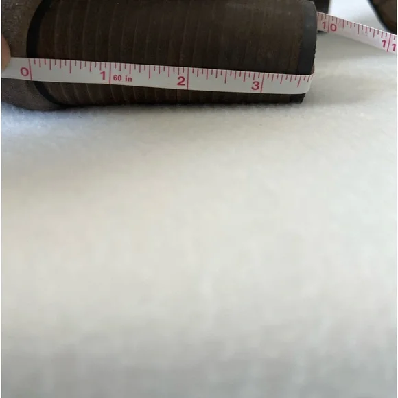 BCBG Size 7M Taupe Leather/Suede Booties - Picture 13 of 16